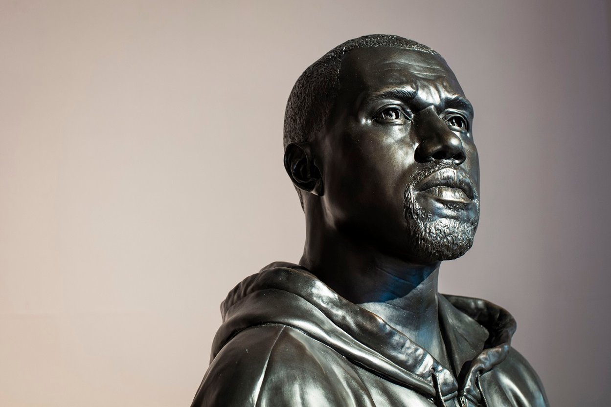 Kanye West sculpture by Kehinde Wiley