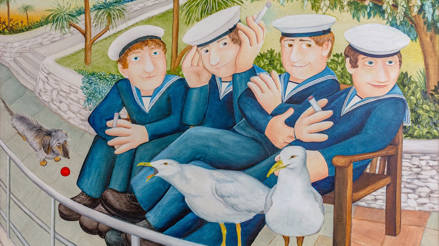 Beryl Cook's characters come to life across Plymouth | The Box Plymouth
