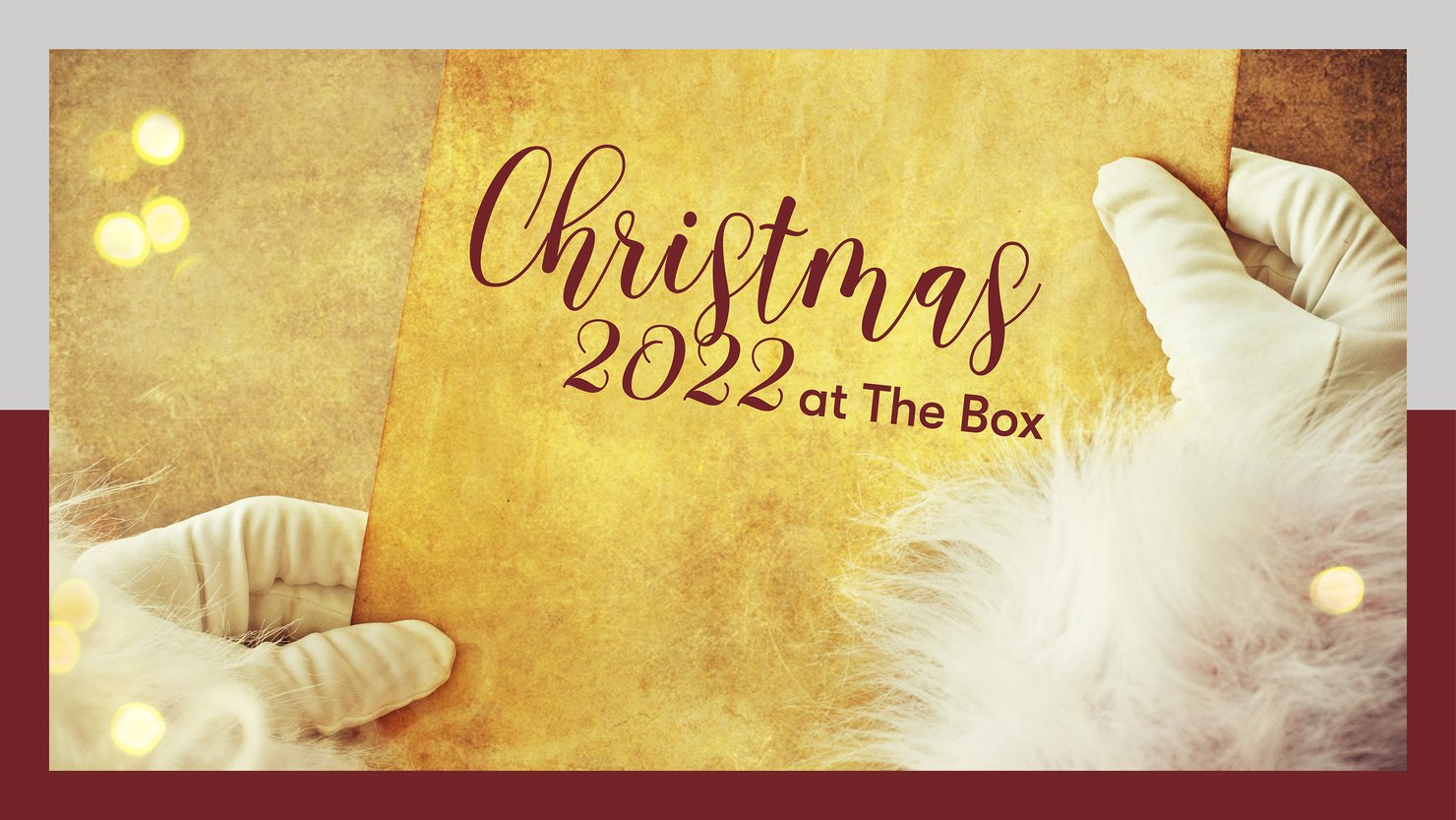 Christmas 2022 | The Box Plymouth