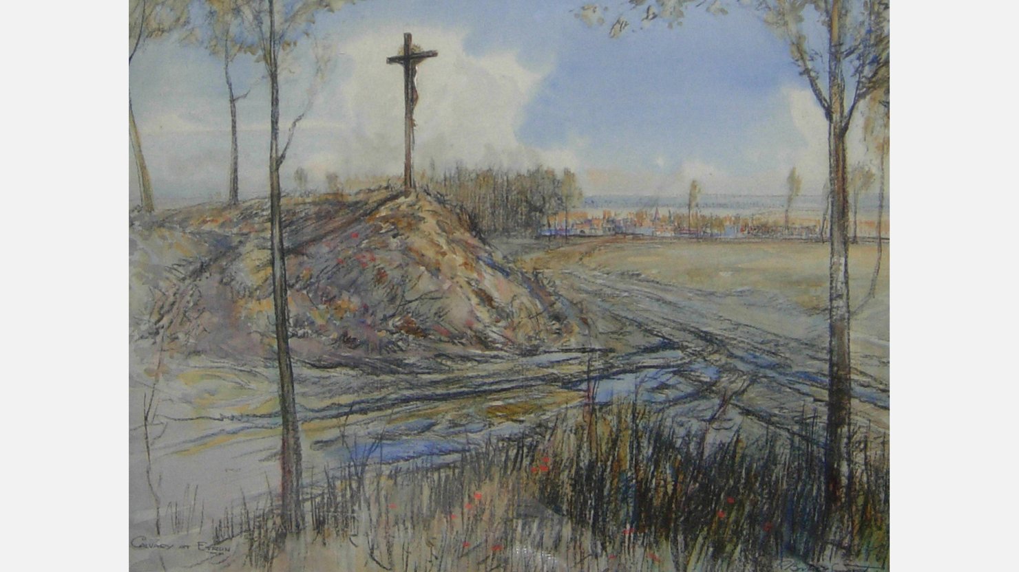 Robert Borlase Smart, Calvary at Étrun, 1917. Courtesy of The Box Plymouth.