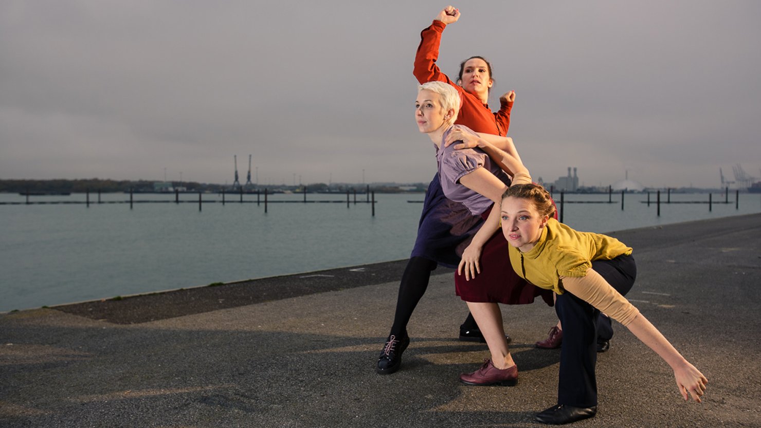 The Imagination Museum dancers. Image by Owen Benson.