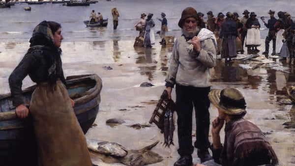 Art and Design: A Fish Sale on a Cornish Beach | Learning Resources | The Box Plymouth