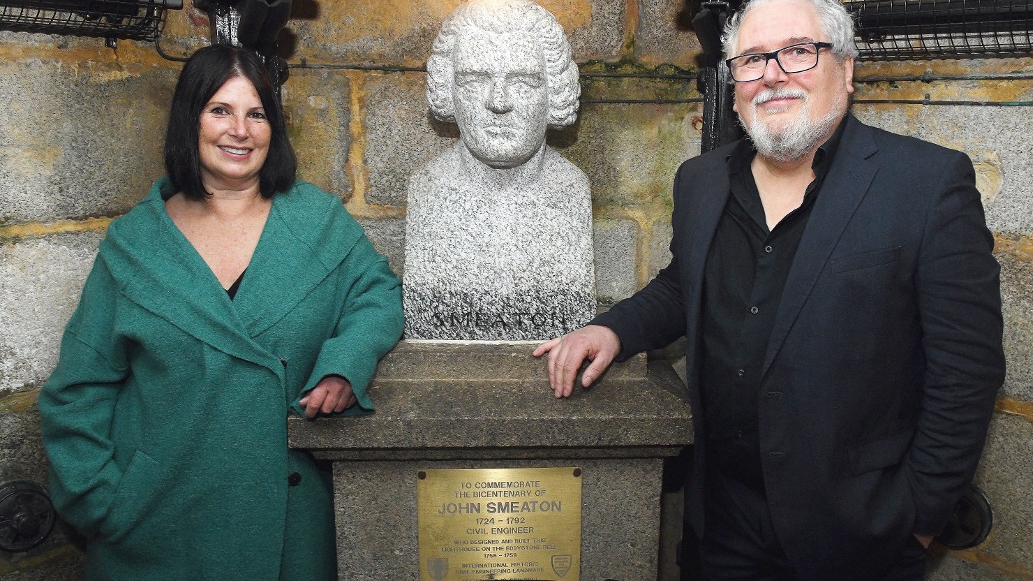 Miranda Housden from ICE (left) and Steve Conway from The Box (right)