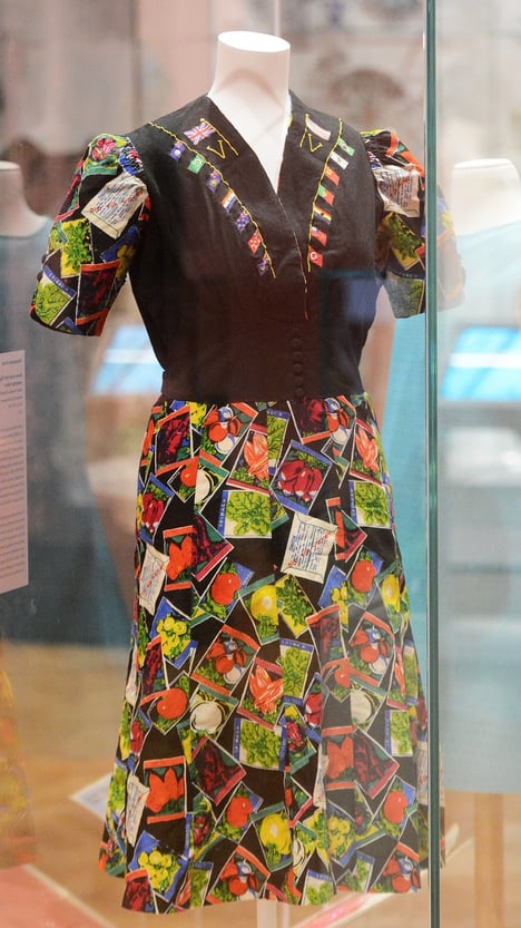 'Dig for Victory' dress