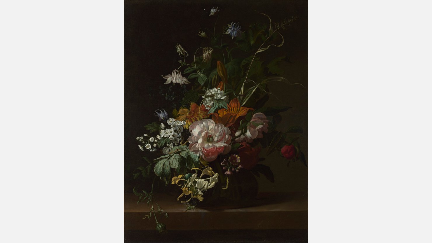 Rachel Ruysch, 1664-1750 Flowers in a Vase, about 1685 © The National Gallery, London