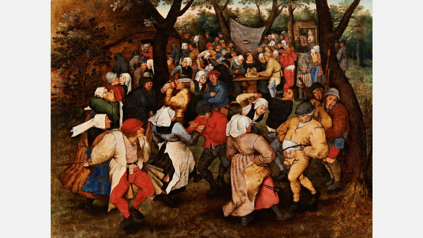 The Wedding Dance, Pieter Brueghel the Younger, 1607-14. Courtesy The Holburne.