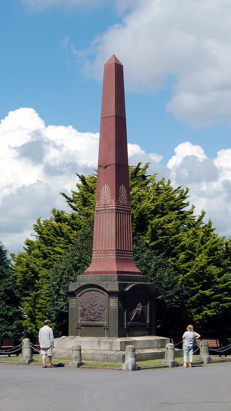 Boer War Memorial in Plymouth. Image by Nilfanion.