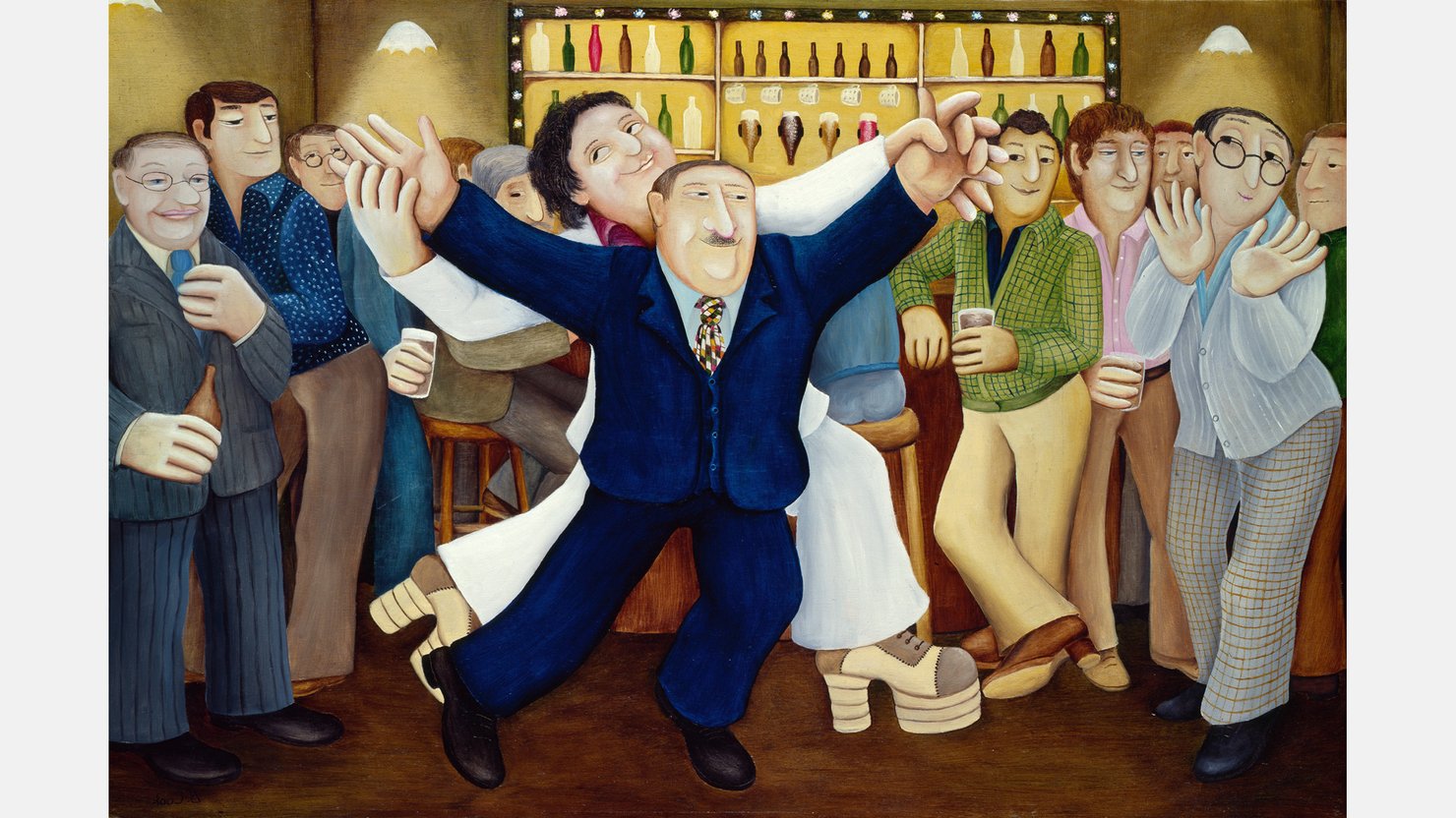 Tom Dancing by Beryl Cook