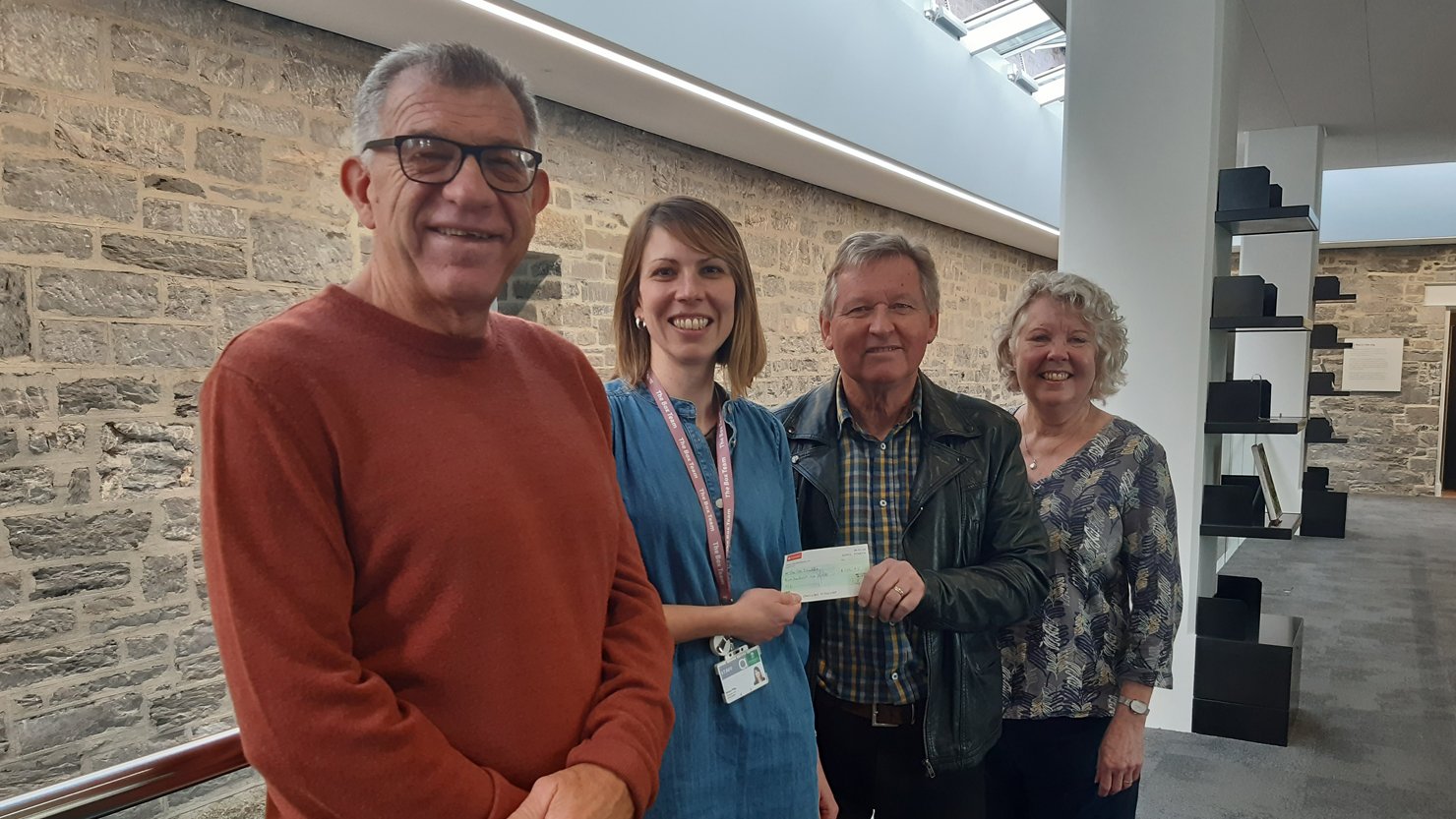 Old school friends club together to give The Box an early Christmas present