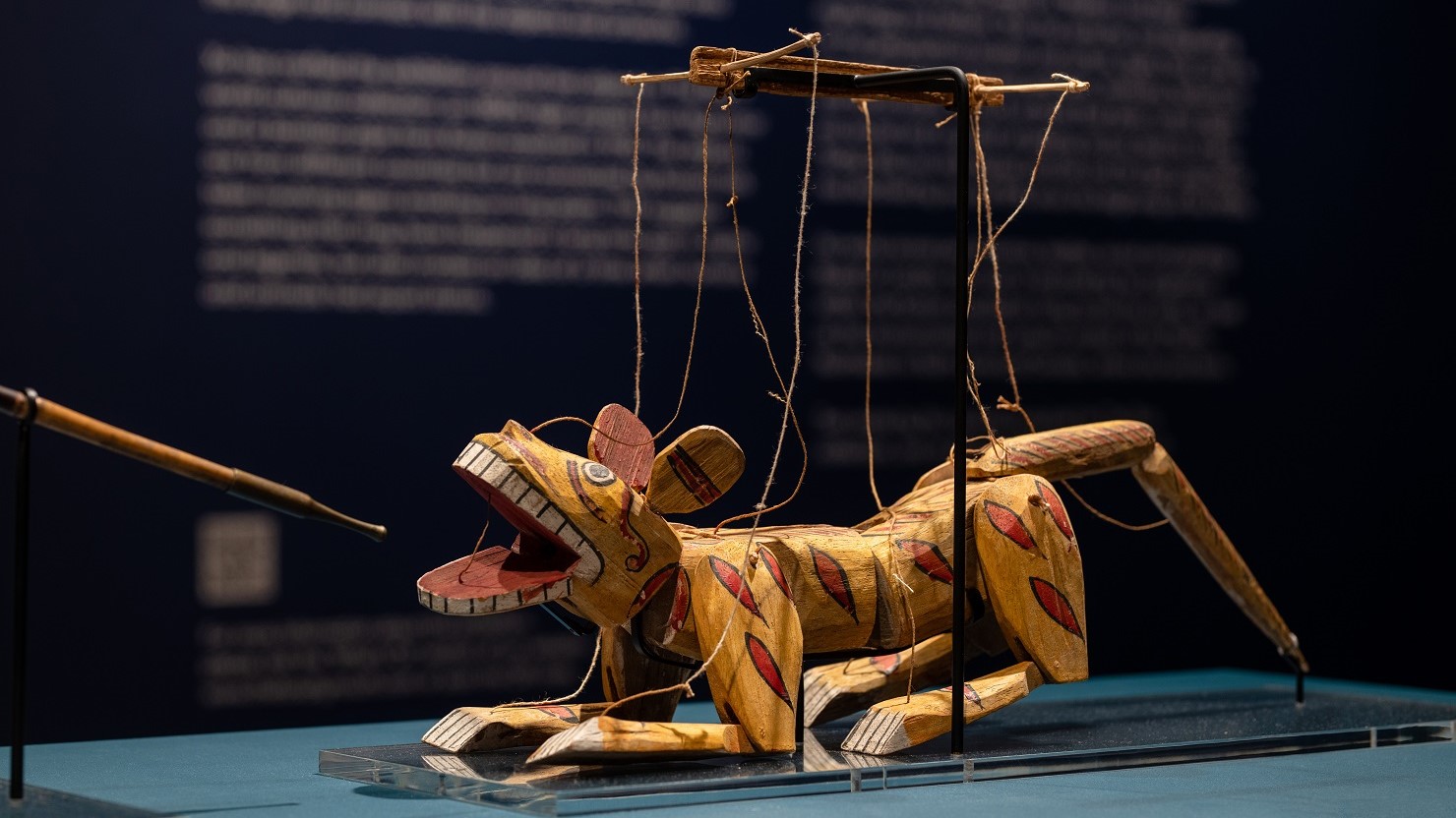 Tiger puppet from Myanmar | The Box Plymouth