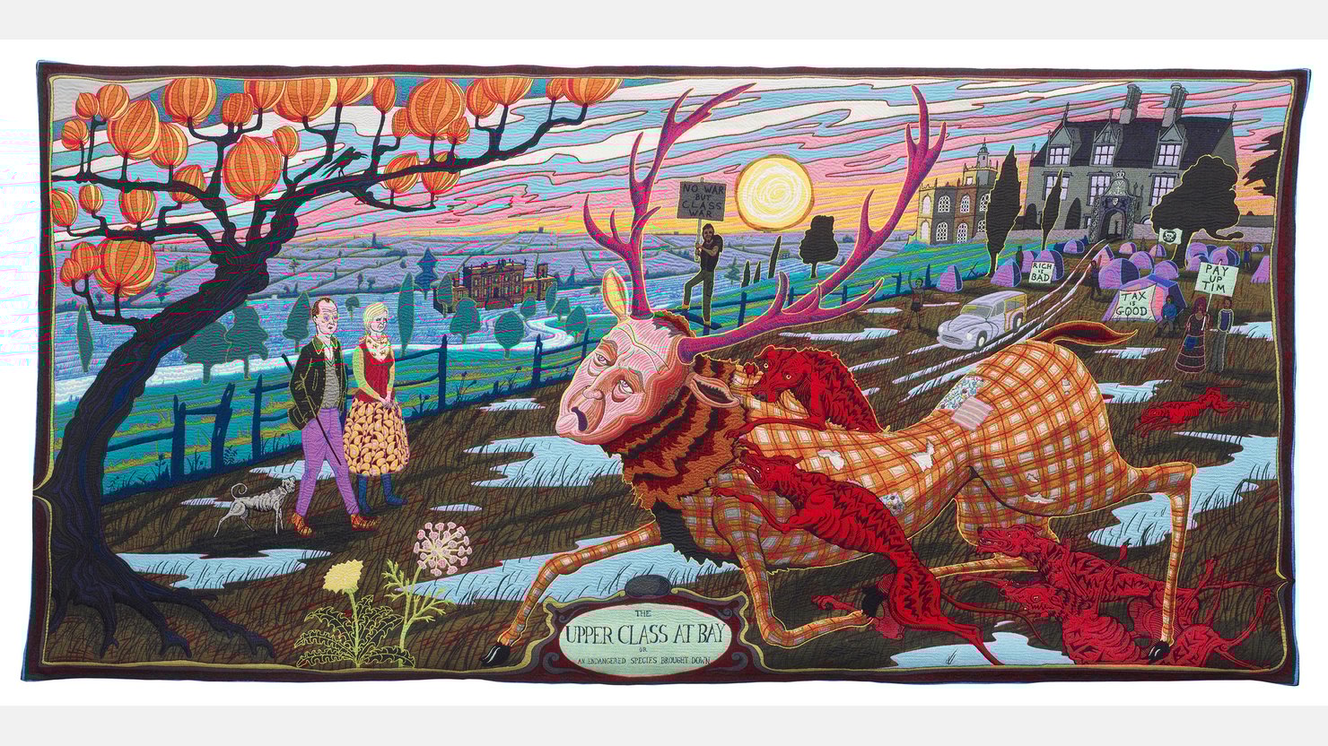 Grayson Perry, The Upper Class at Bay, 2012. Courtesy the artist and Victoria Miro © Grayson Perry