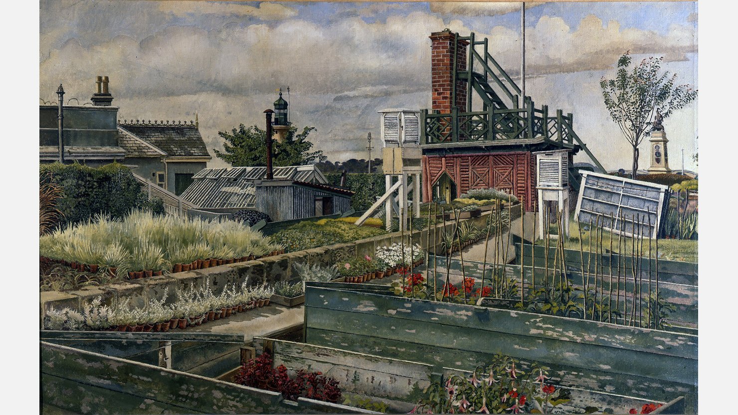 'Hoe Garden Nursey' by Stanley Spencer. The Box, Plymouth.