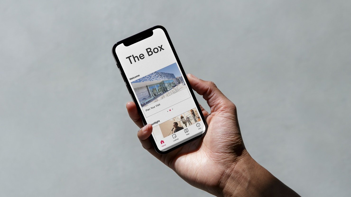 Photograph showing a mobile phone in someone's hand