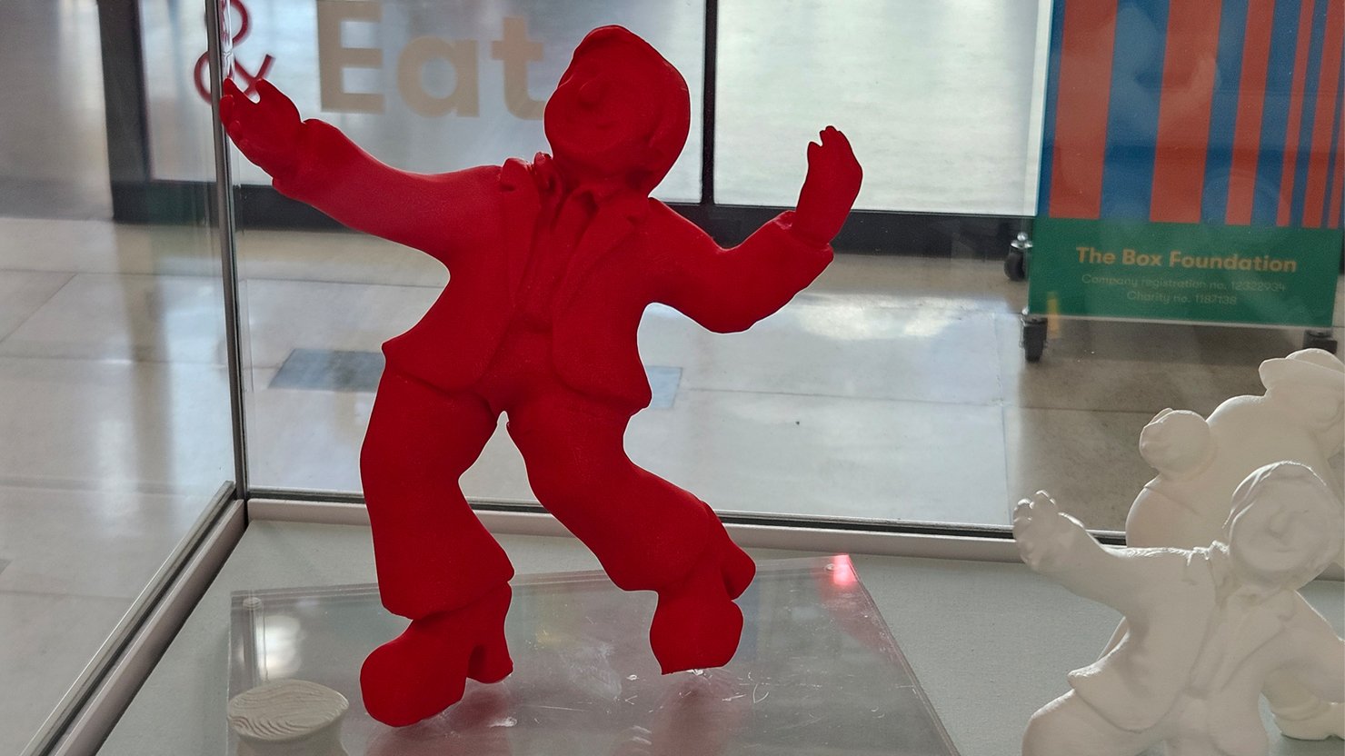 A close up of the Ruby Venezuela maquette