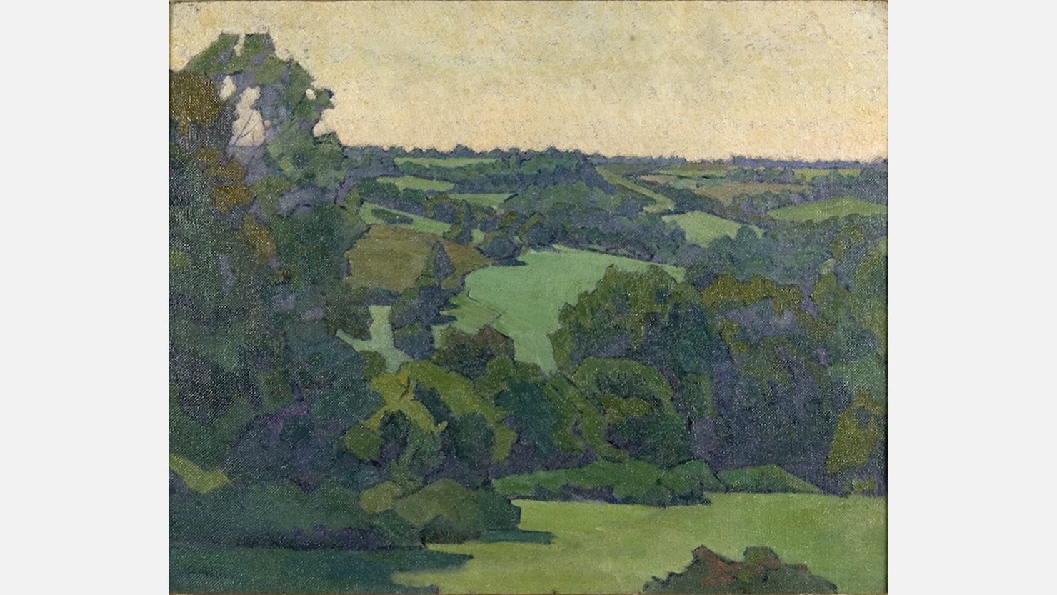 Green Devon by Robert Polhill Bevan, 1919. Courtesy of The Box, Plymouth