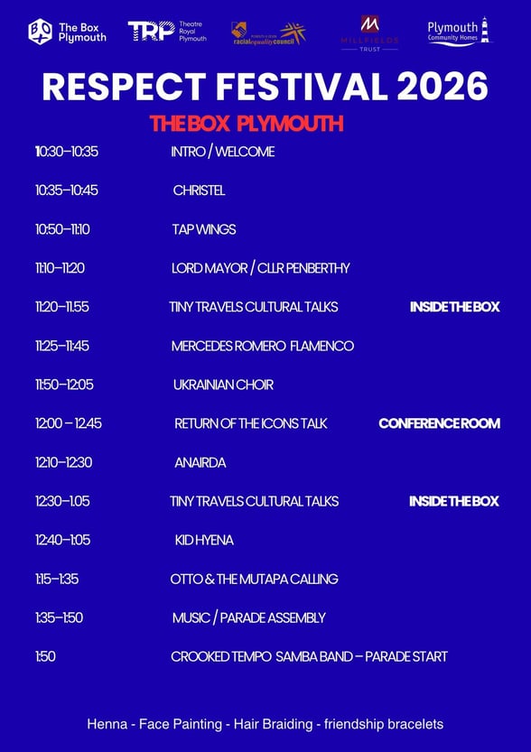 festival schedule