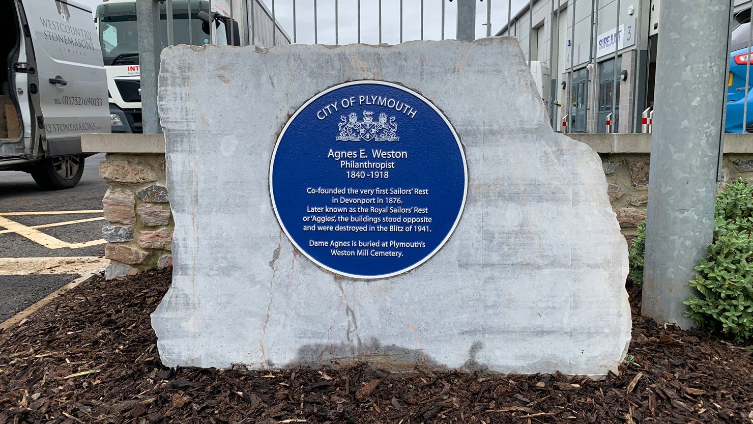 New blue plaques celebrate famous Plymouth women