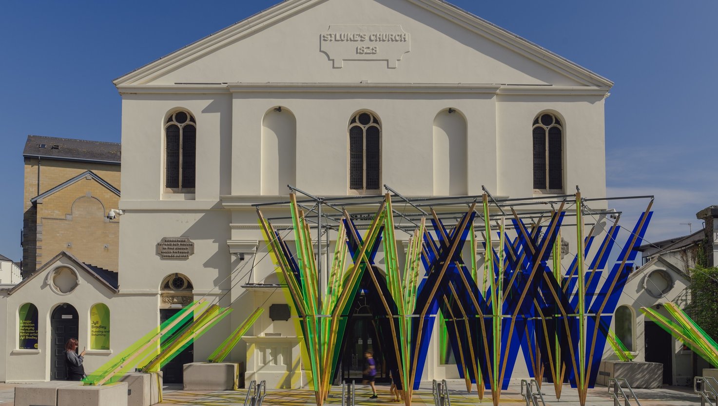 Jyll Bradley, The Hop, 2022-2025, photographed outside The Box in Plymouth in May 2025. Image by Dom Moore. Courtesy of The Box.
