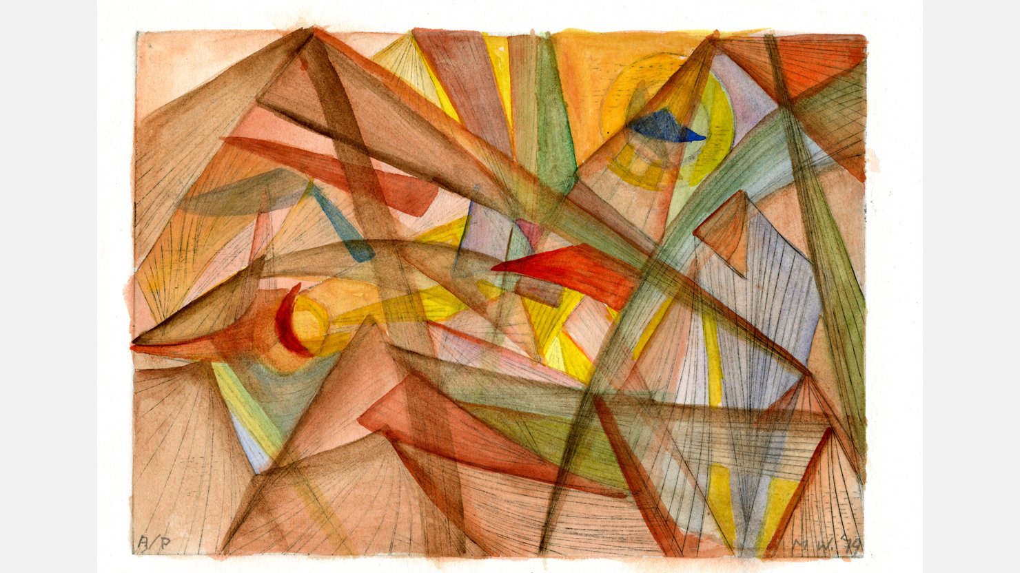 Mary Wykeham, Dream – Desert, 1979. © Judith Wykeham. Permanent Art Collection (The Hepworth Wakefield).