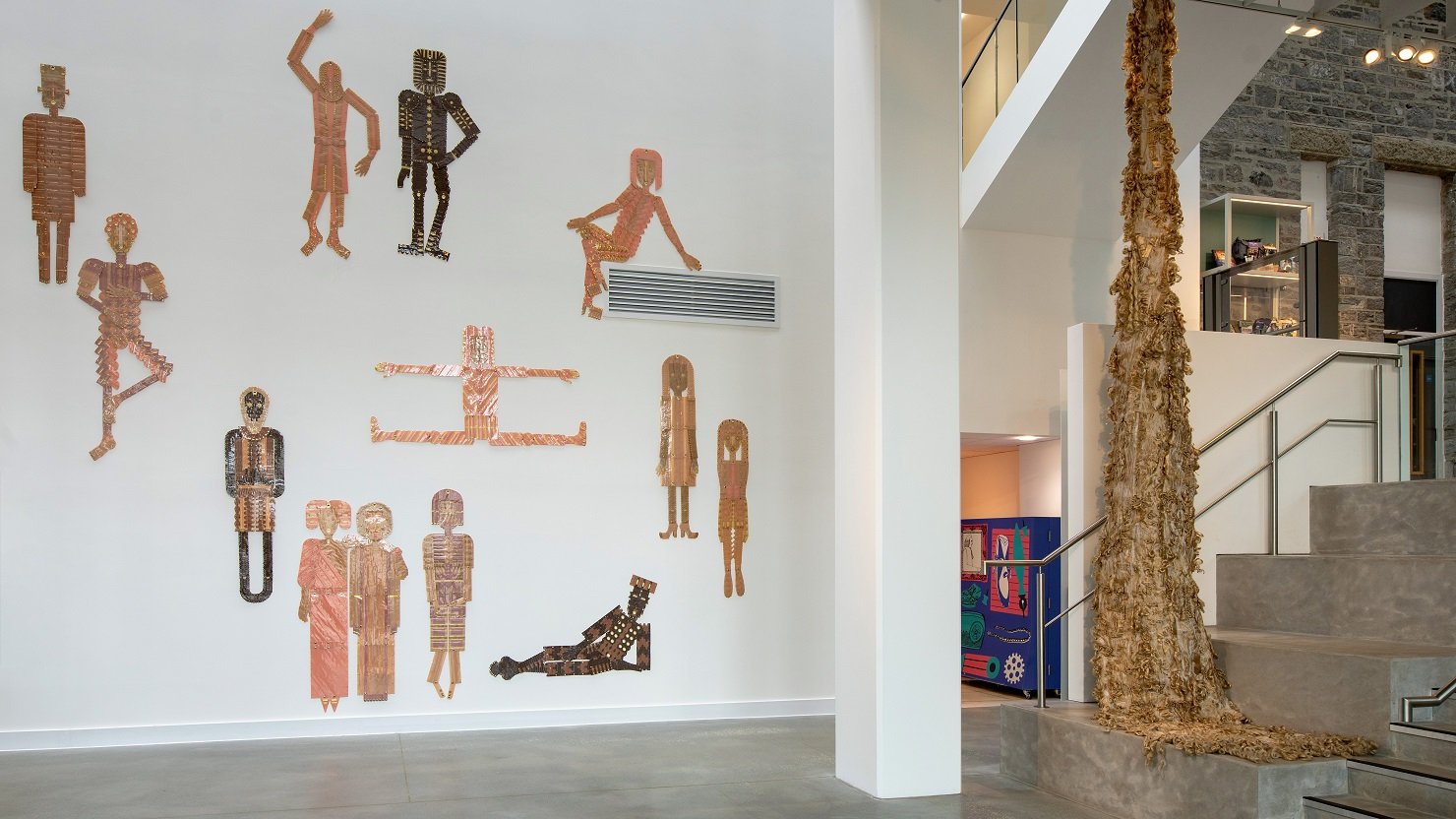 Plaster People and Present Traces - Blonde in The Box's South Hall