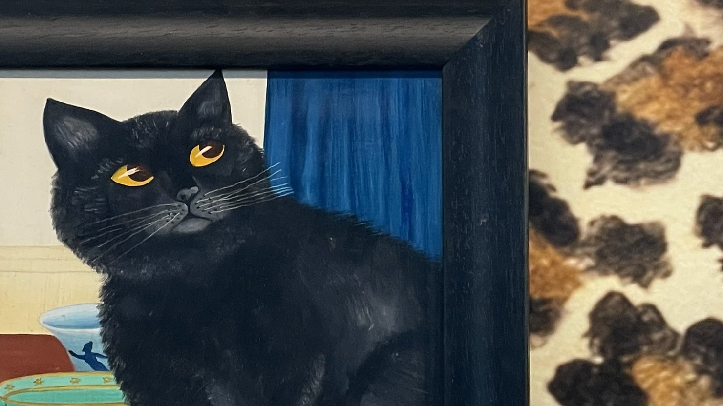 Beryl Cook, Miro (detail). Courtesy of www.ourberylcook.com © John Cook 2025