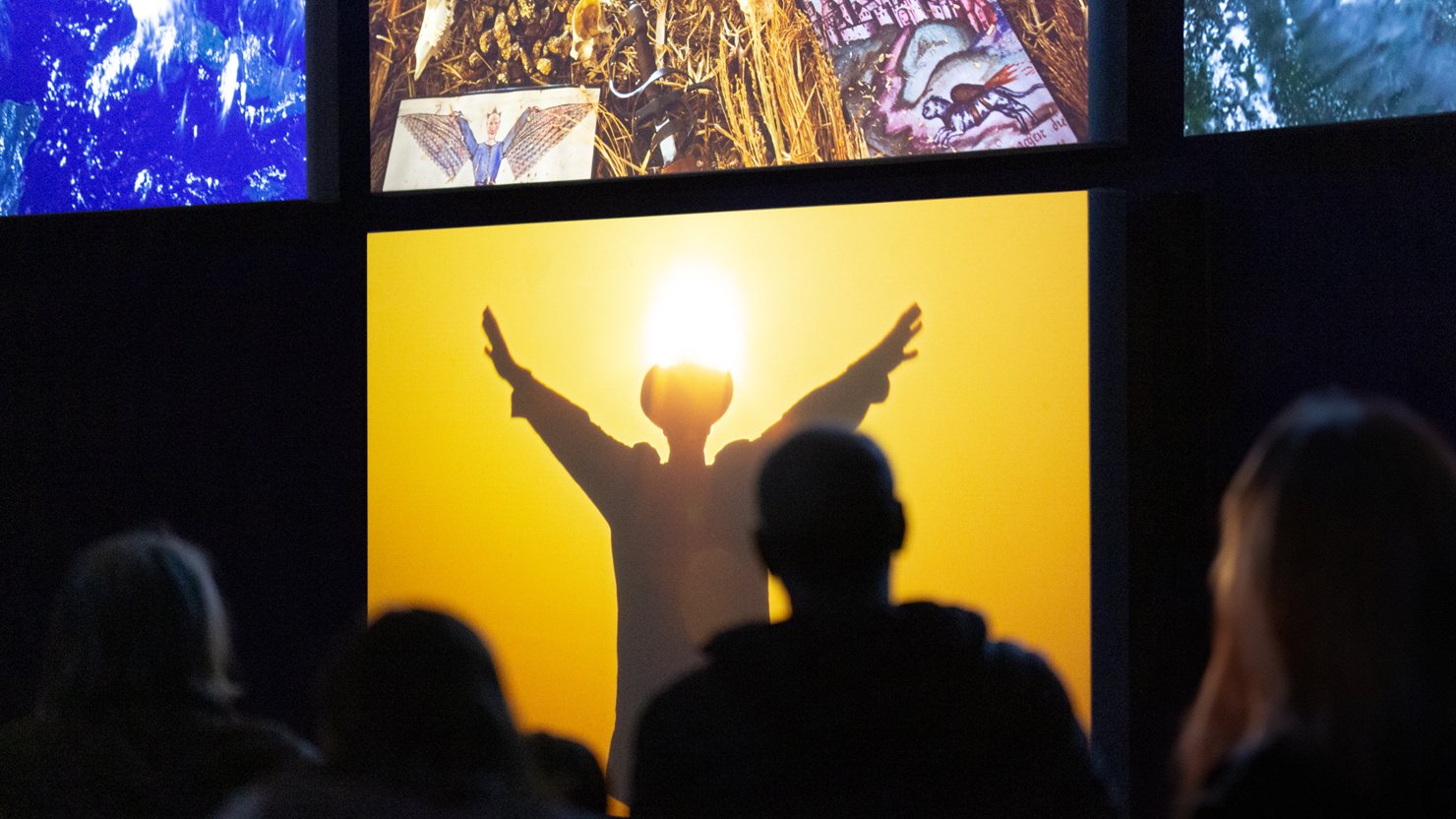 A still from 'John Akomfrah: Arcadia' at The Box Plymouth