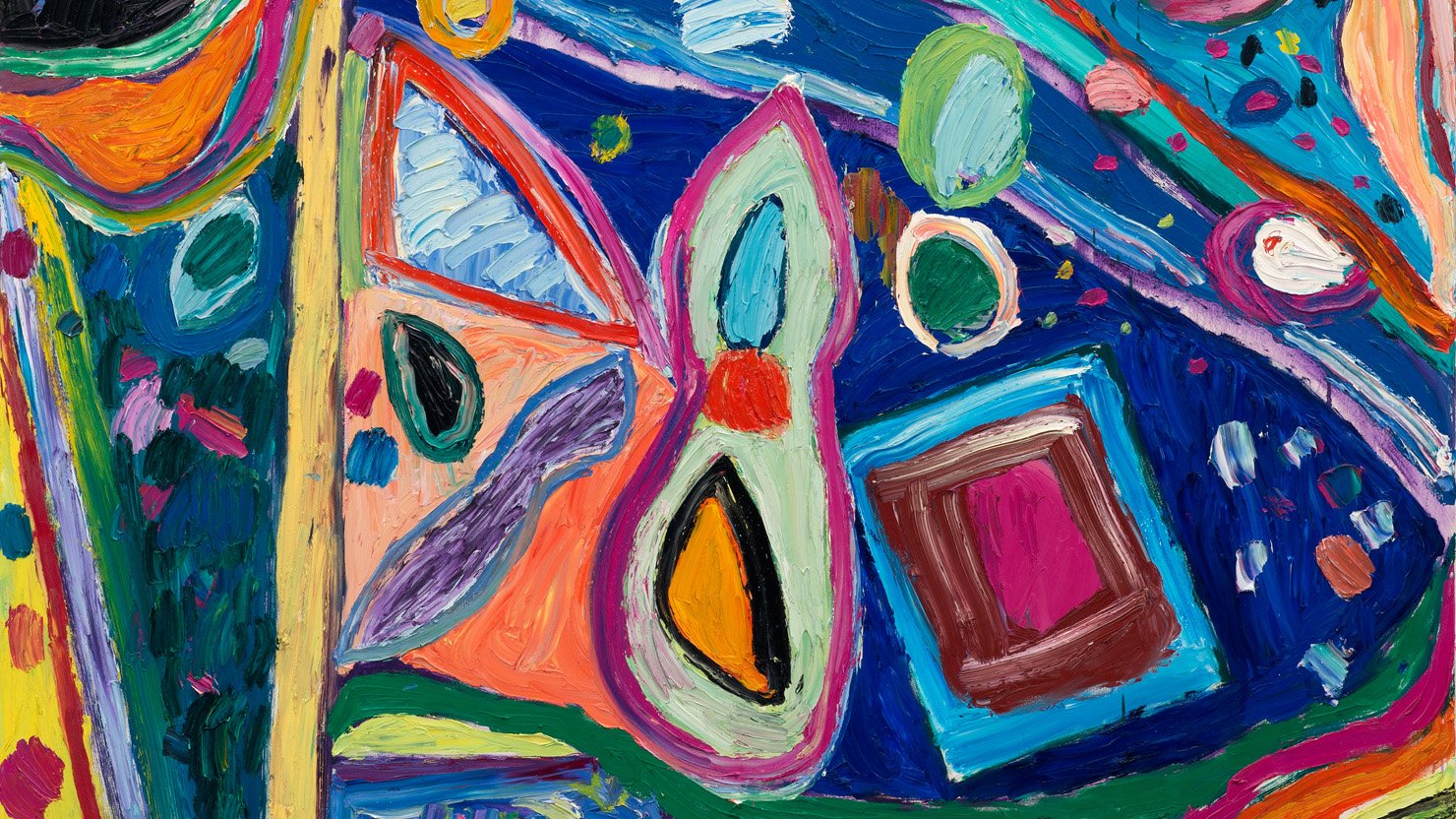 Untitled (Rome Series 1), 1997 (detail), Gillian Ayres © Estate of Gillian Ayres RA CBE