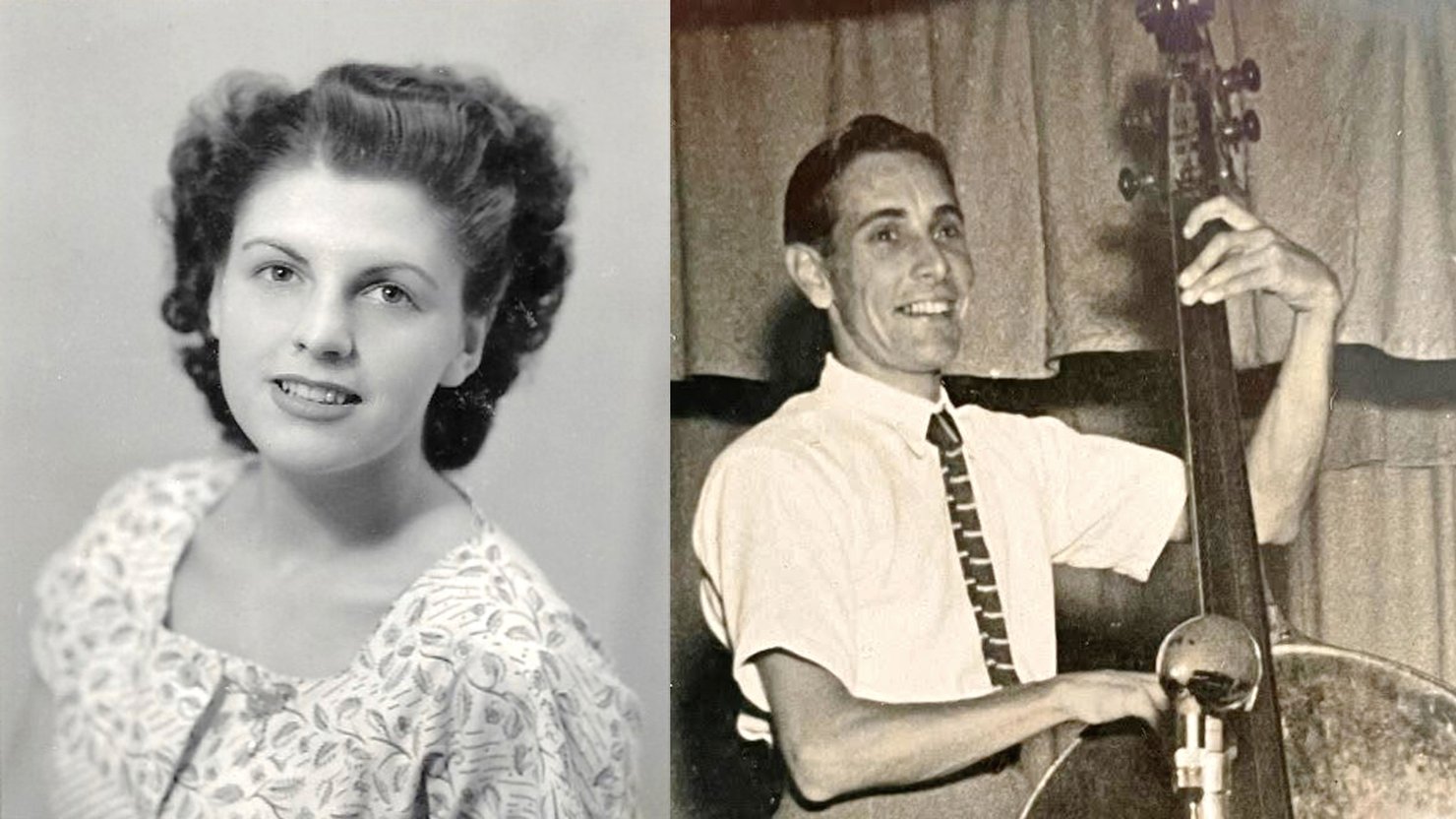 Jean in 1949 | Pete Van Dike on bass