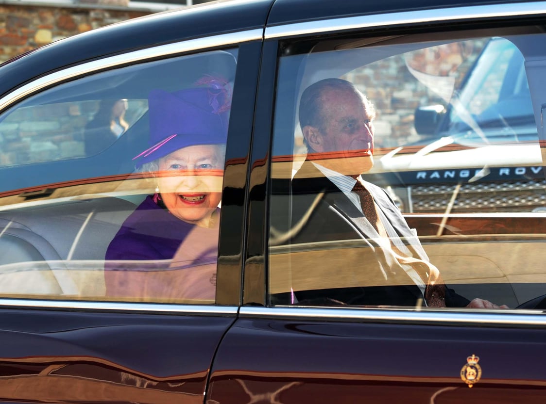 The Queen and Prince Philip leave after a visit to Wrigley's in Plymouth in March 2010 (Press Association)