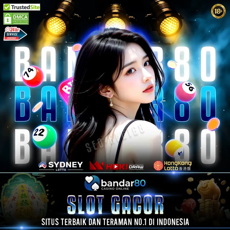 Galeri foto BANDAR80 ➲ Bandar Slot & Togel Gacor X50000 – Hadiah Rupiah & Server Super Stabil di Jakarta