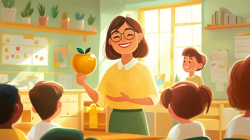 "Warren Twp. Golden Apple Awardee Shares Insights on Nurturing Young Minds"