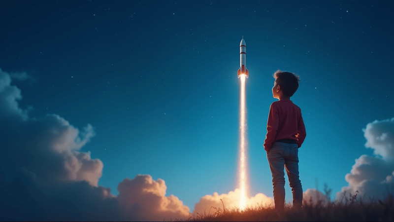 Student's Experiment Soars into Space