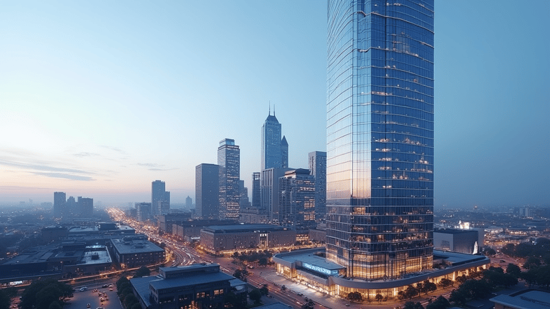 Sky-High Development: Signia Hotel Rises Above Downtown Indianapolis