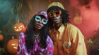 North West Honors Tyler the Creator and H.E.R. with Halloween Costumes