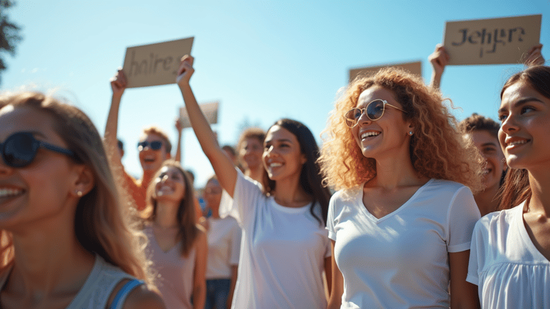 Catholic Youths Told They're a Sign of Alternative World Possible