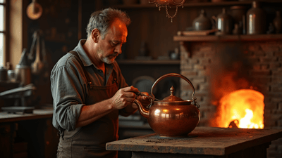 Celebrating the Legacy of Ronnie Yurkaz, Pioneer Village's Skilled Coppersmith