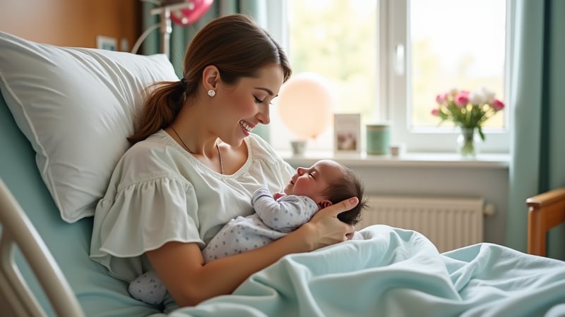 Hanna Mordoh Gives Birth to Baby Boy