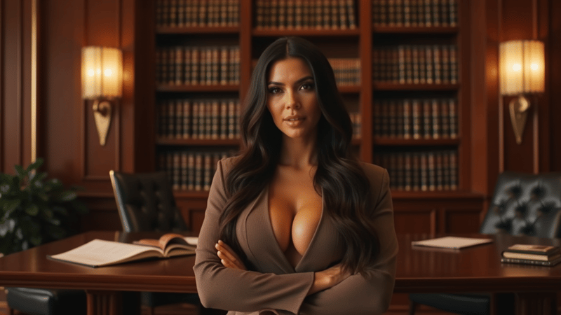 Kim Kardashian Justifies Her Law School Degree