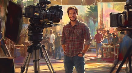 How has Chris Pratt's franchise work since 2014 contributed to his worldwide recognition?