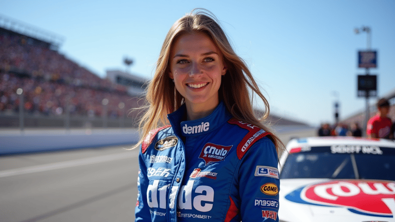 Denny Hamlin's Fiancée Jordan Fish
