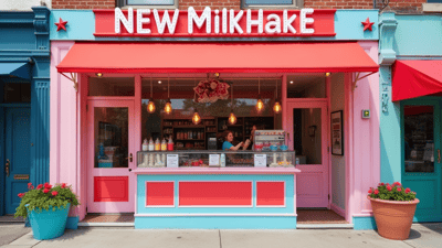 Sweet Treats Coming to Nora Plaza: MilkShake Factory Opens Its Doors