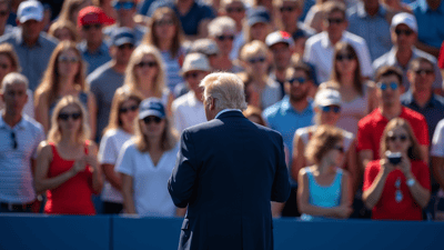 Trump's Controversial Visit to the US Open Met with Boos and Delays