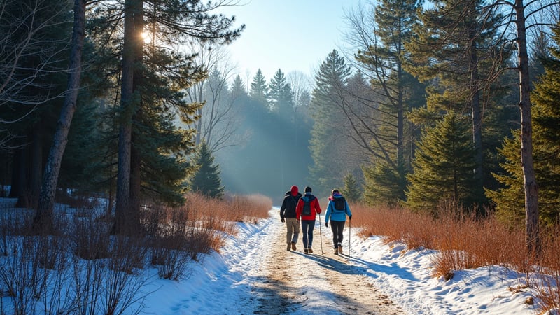 New Year, New Trail: Fort Harrison State Park's First Day Hike on January 1st