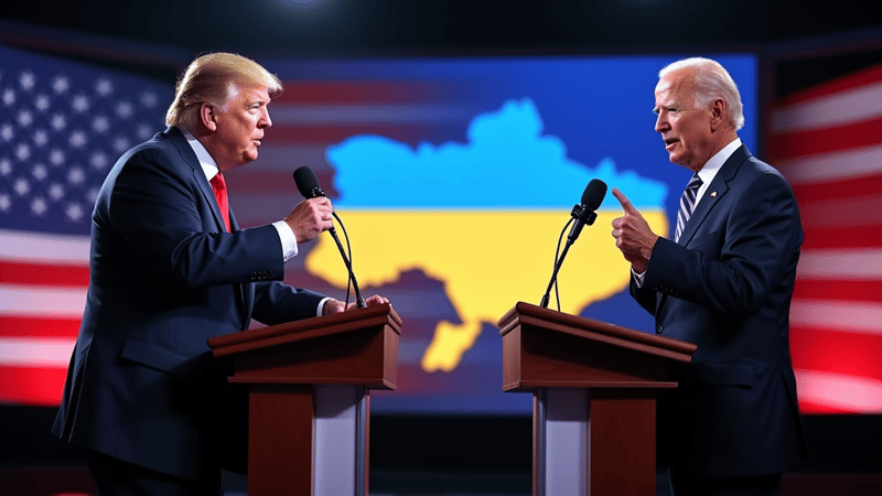 Trump vs. Biden: Contrasting Strategies on Ukraine