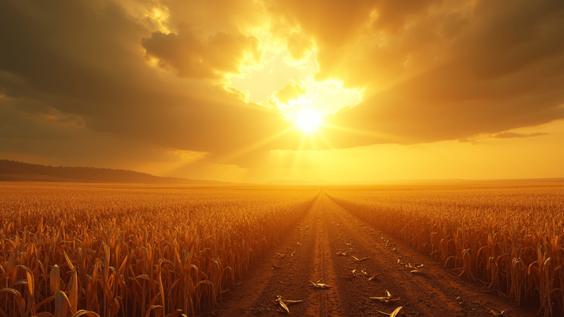 Crops Confront Summer 2025's Harsh Weather Conditions