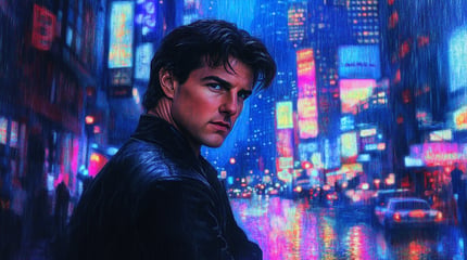 What dramatic roles did Tom Cruise take on during the 1990s?