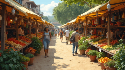 Discovering Local Flavors at Fort Ben Farmers Market
