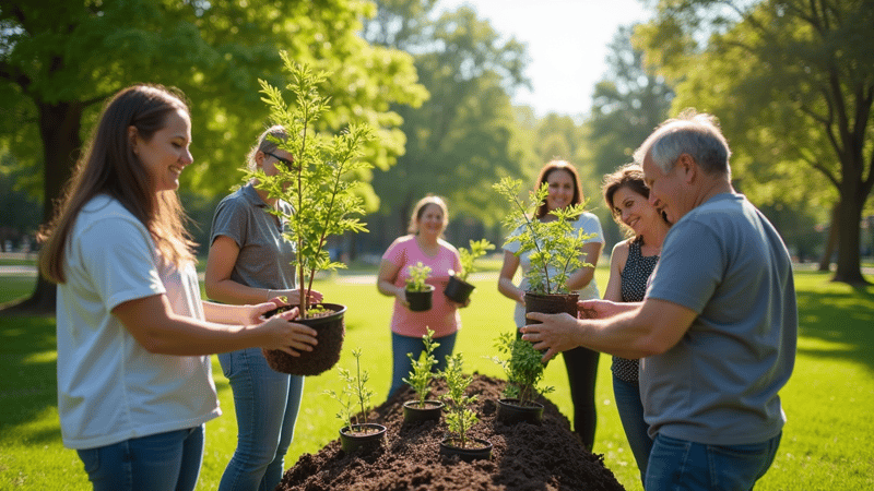 Native Tree Giveaway in Carmel for Arbor Day