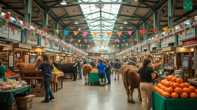 Behind the Scenes: The Dedicated Team Powering the Indiana State Fair's 4-H Exhibit Hall