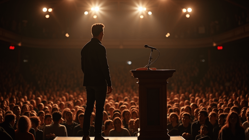 Adam Driver Returns Home to Alma Mater for Talk with Students